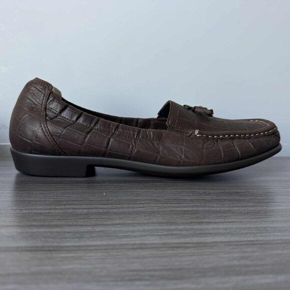 SAS Hope Slip On Loafer - Bronze Croc Size 10 M $145 - Picture 4 of 9